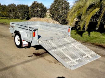 Late Model BELCO Heavy Duty Fully Galvanised Plant Trailer