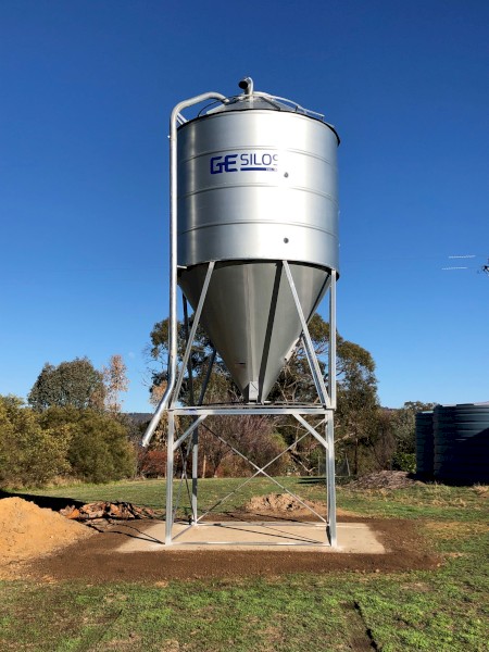 GE 22m3 (Approx. 13T) Pellet Silo