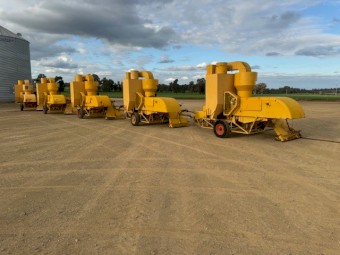 Horwood Bagshaw Clover Harvesters
