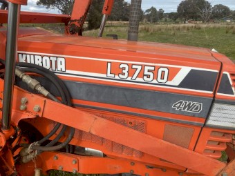 Kubota Tractor and Loader