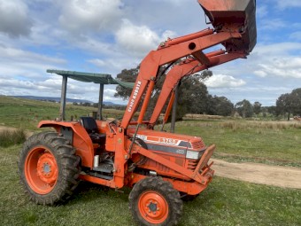 Kubota Tractor and Loader