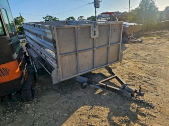 Tandem Trailer with High Sides - 2000mm x 3630mm