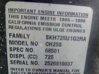 Kohler Motor