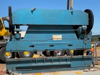 Heavy Duty 330 tonne press brake - 5.3m press table - Last used for stock crate deck panels