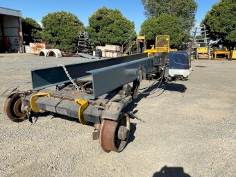  Hi-Rail Track guidance system on chassis