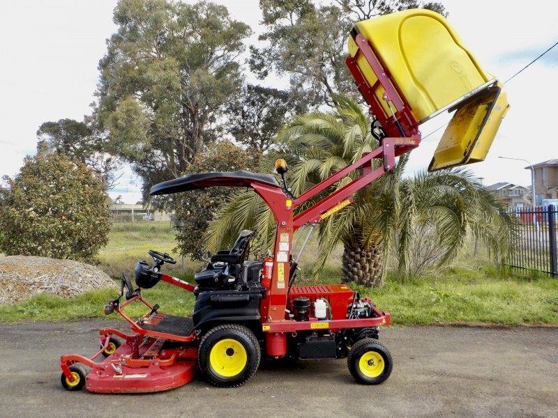  2021 Gianni Ferrari TURBO 1 WT Diesel 4WD/4x4 Full Commercial Out Front Ride on Lawn Mower