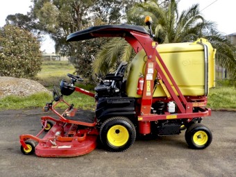  2021 Gianni Ferrari TURBO 1 WT Diesel 4WD/4x4 Full Commercial Out Front Ride on Lawn Mower