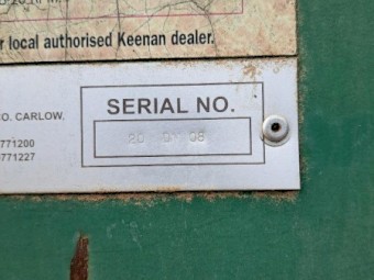 2012 Keenan 200 Feed Mixer