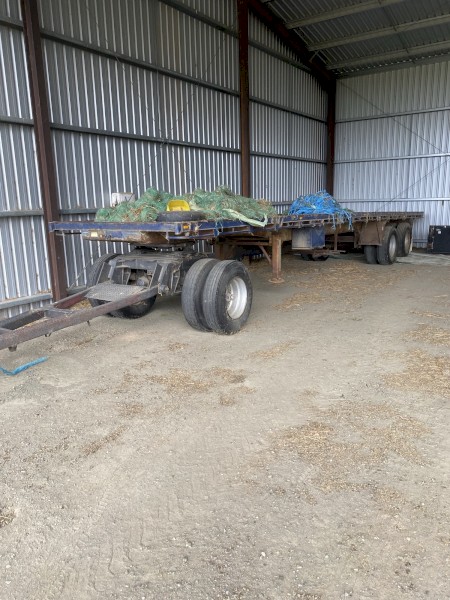 Farm hay trailer