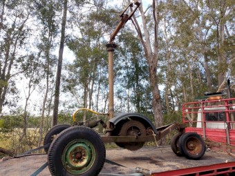 Southern Cross Travelling irrigator