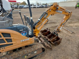 2015 CASE CX17B Mini Excavator
