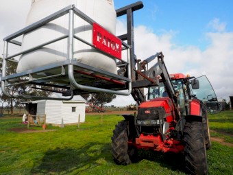 Bulk Bag Carrier - Hi Lift,  Mesh Floor 1280mm x 1280mm x 780mm high