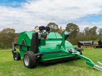 Paddock Cleaner KSP 120 Petrol Driven