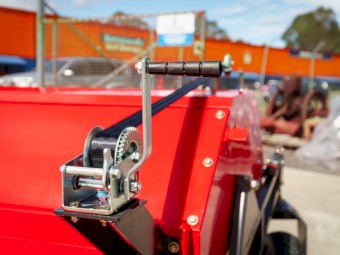 Paddock Cleaner KSP 120 Petrol Driven