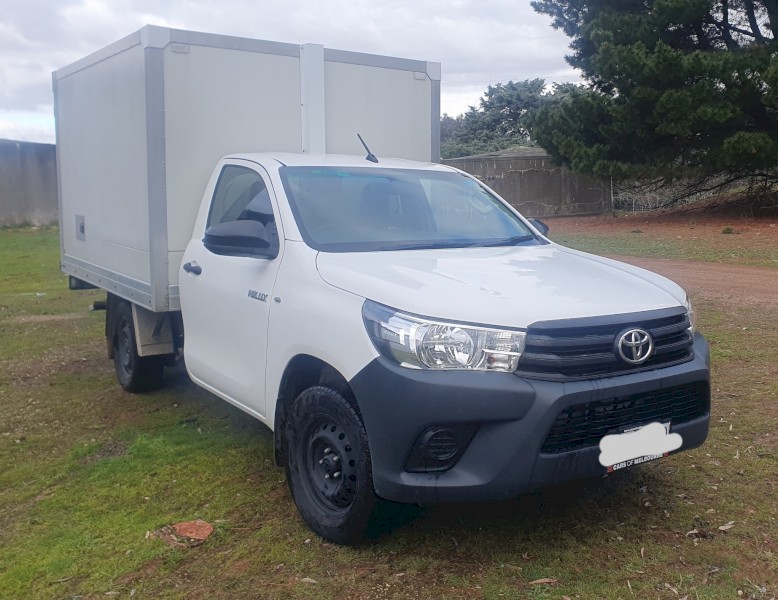 REFRIGERATED 2017 Toyota Hilux 2x2 Single Cab Ute
