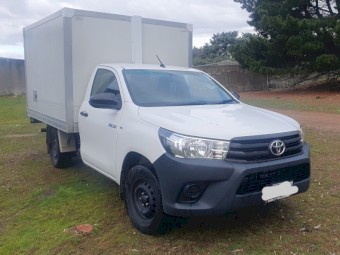REFRIGERATED 2017 Toyota Hilux 2x2 Single Cab Ute