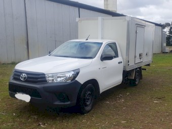 REFRIGERATED 2017 Toyota Hilux 2x2 Single Cab Ute