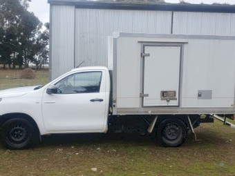 REFRIGERATED 2017 Toyota Hilux 2x2 Single Cab Ute