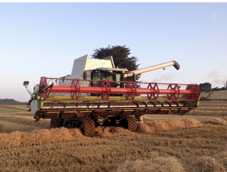 2006 Claas Lexion 580R Terra Trac Header