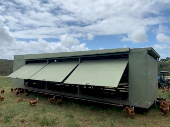 Chicken Trailer Caravan 600