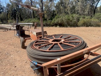 Pope Water Winch Traveling Irrigator