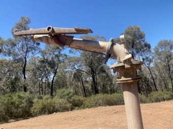 Pope Water Winch Traveling Irrigator