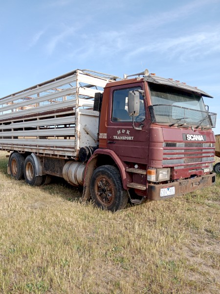 Scania 6x4 stock truck 