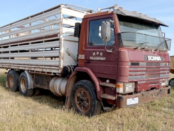 Scania 6x4 stock truck 