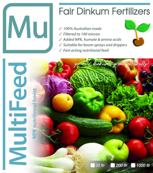 MultiFeed Liquid Fertilizer - 20ltr Drum