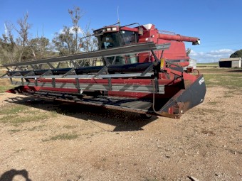 Case 2366 and 1042 30ft Draper “Little Red”