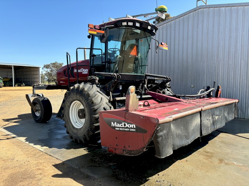 2011 Macdon 205 Windrower with R85 Mower Conditioner and D60 35ft windrowing front
