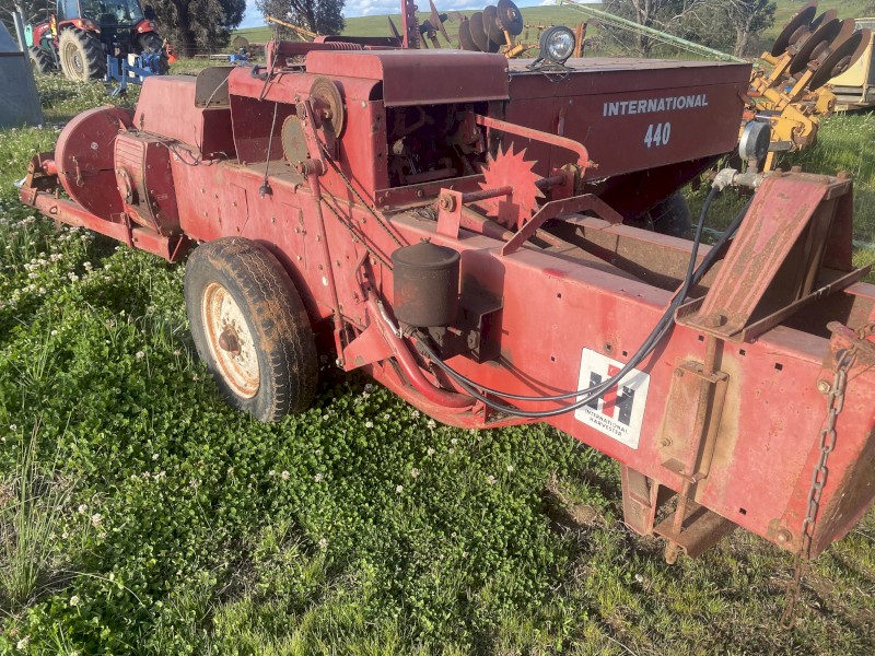 International 440 Small Square Baler 