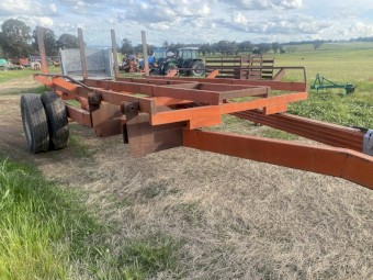 Hay Shed Stacker square bale