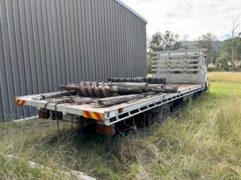 Truck tray steel 