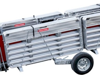 NZ made portayards set for 1000 head. lightweight alloy yards