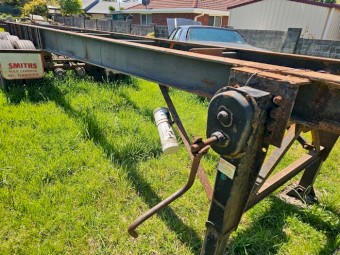 Freighter Tri-axle Skel Trailer - Farm or Offroad Use ONLY