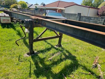 Freighter Tri-axle Skel Trailer - Farm or Offroad Use ONLY