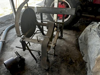 Used Bench Saw with tractor gearbox