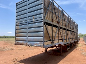 Byrne Double Deck Stock Trailer