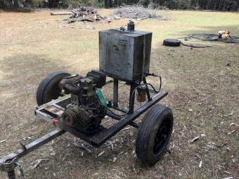 10 HP diesel stationary motor