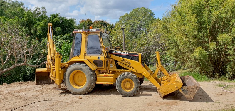 CAT 428B Backhoe