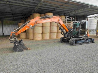 2021 Hitachi ZX85 Excavator