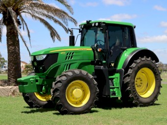 2018 John Deere 6155M Tractor