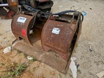 Skid Steer Bucket with Grab