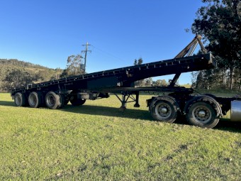 40ft Haulmark Convertible TOA Lead Trailer