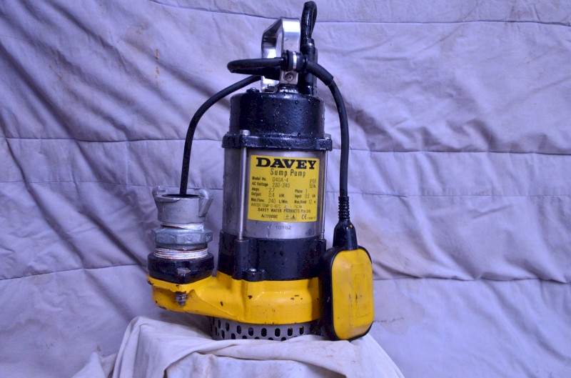 Davies Submersible De watering Sump Pump