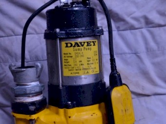 Davies Submersible De watering Sump Pump