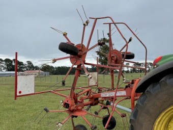 SIP Star Spider 555 Pro Tedder Rake