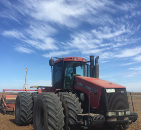 2009 Case IH 385HD Tractor with 2003 Horwood Bagshaw 14ft Laser Bucket