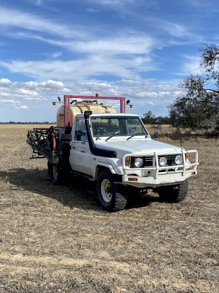 Land Cruiser Spray Rig